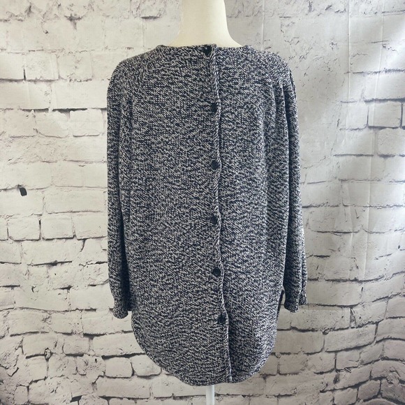 Hope by Ringstrand Söderberg Stockholm Sweden Over Sweater Gray Buttoned Back XS - Picture 3 of 13